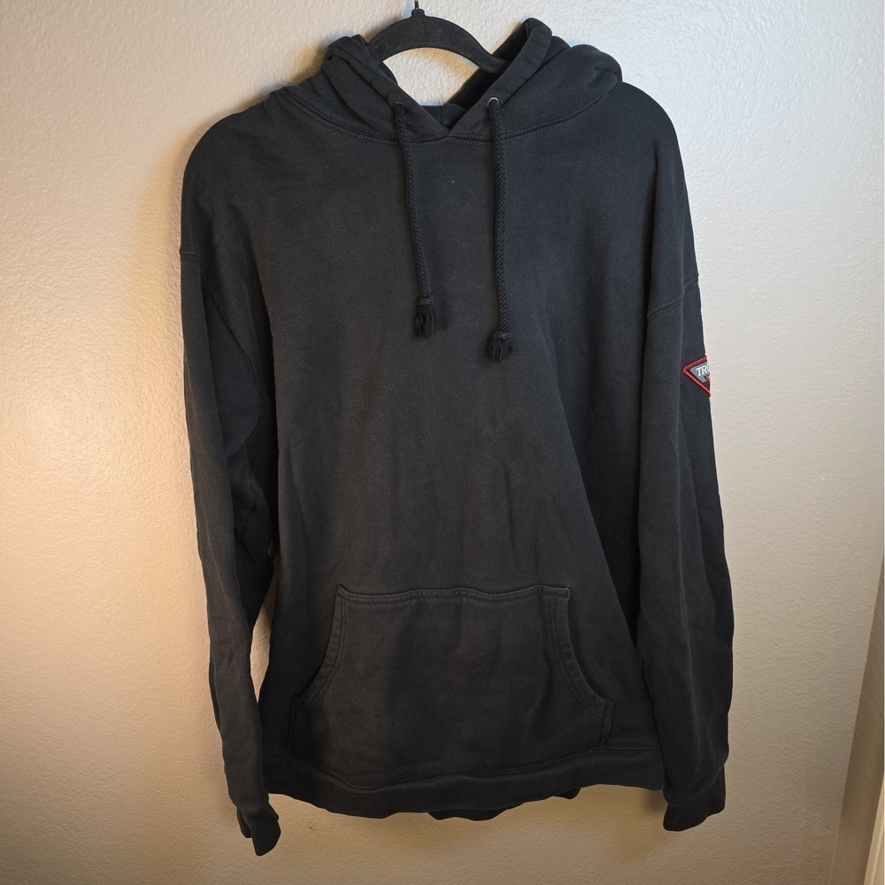 Troll Co Flame Resistant Work Hoodies Men's 2XL Black PPE CAT 2 Lot Of 2 Hoodies
